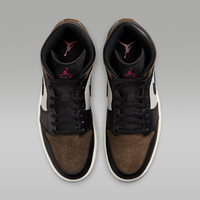 Jordan Air Jordan 1 Mid Erkek Ayakkabısı görsel 4