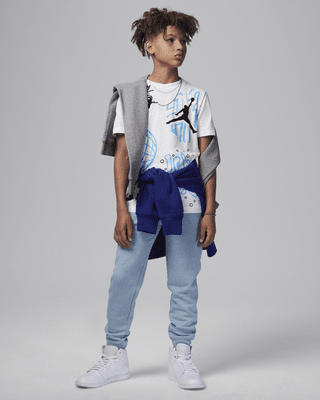 Air Jordan 9 1994 Big Kids Graphic T Shirt. Nike