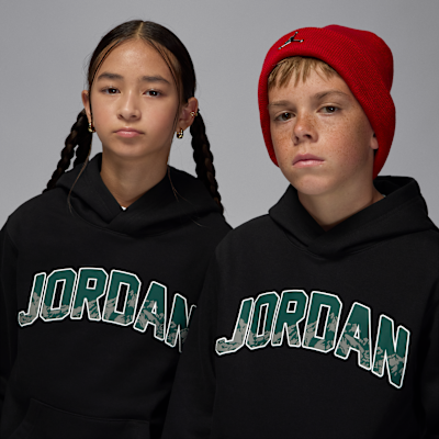 Huvtröja Jordan Gift Giving Mountain för ungdom