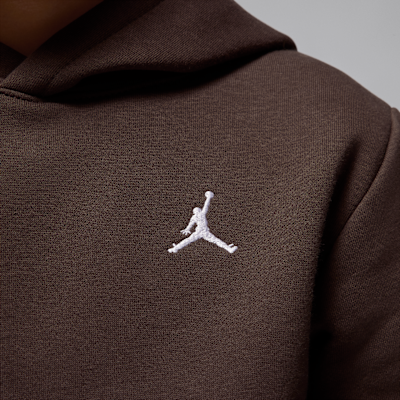 Tvådelat set Jordan Brooklyn Fleece med huvtröja för barn