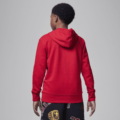 Sudadera con gorro sin cierre de tejido French Terry para niño talla grande Jordan MJ Brooklyn