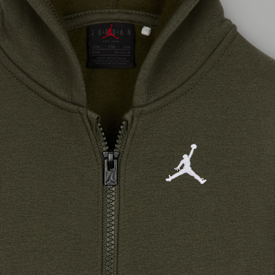 Jordan Brooklyn Fleece Baby (12-24M) 2-Piece Full-Zip Hoodie Set