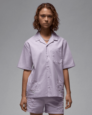Женские шорты Jordan Short-Sleeve Woven Top