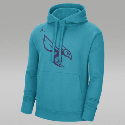 Charlotte Hornets Essential Men's Jordan NBA Fleece Pullover Hoodie