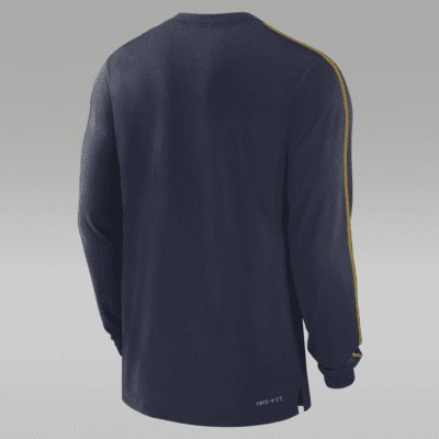 Michigan Wolverines Sideline Player Men's Jordan Dri-FIT College T-Shirt