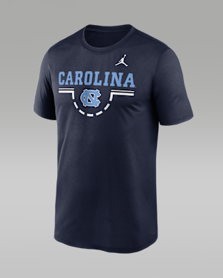 Мужская футболка North Carolina Courtside Jordan Brand Dri-FIT College