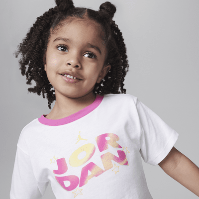 Conjunto de shorts infantil Jordan Lemonade Stand
