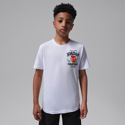 Детские футболки Jordan Big Kids' MJ's Repair Shop T-Shirt