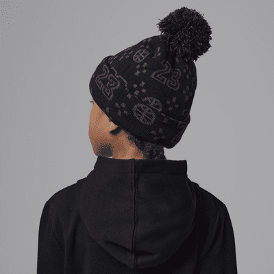 Jordan Cuffed Pom Beanie Little Kids Hat