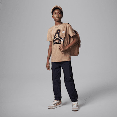 Playera Jordan aerografiada para niños talla grande Jordan MVP