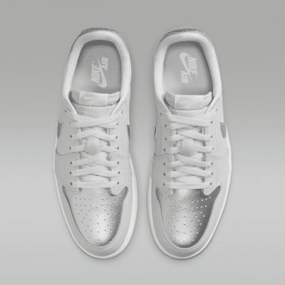 Air Jordan 1 Low OG 'Silver' Shoes