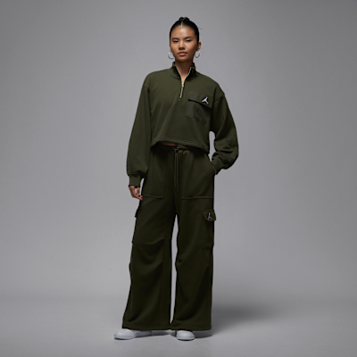 Jordan Brooklyn Fleece Women's 1/4-Zip Hike Mike Top