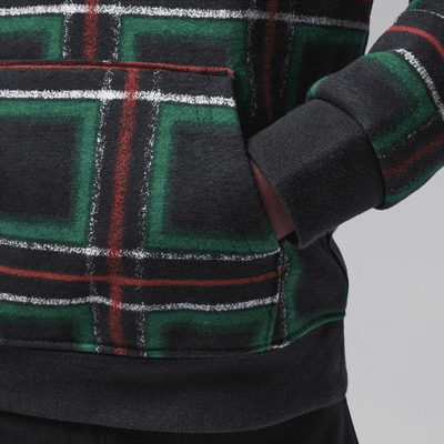 Conjunto de sudadera con gorro sin cierre para los días festivos de 2 piezas infantil Jordan Brooklyn Essentials