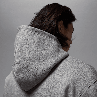 Felpa pullover in fleece con cappuccio London Jordan – Uomo