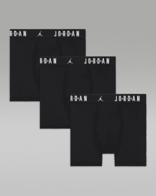 Детские  Jordan Dri-FIT Big Kids' Flight Poly Boxer Briefs (3-Pack)