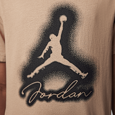 Playera Jordan aerografiada para niños talla grande Jordan MVP