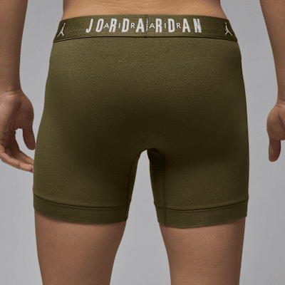 Jordan Men's Flight Cotton Core Boxer Briefs (3-Pack)