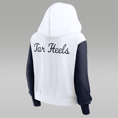 North Carolina Athletic Prep Colorblocked Script Women’s Jordan Brand College Full-Zip Hoodie