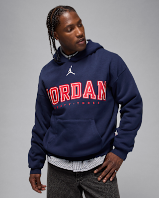 Мужское худи Jordan Brooklyn Fleece Oversized Pullover Hoodie