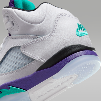Jordan 5 Retro "Grape" Little Kids' Shoes