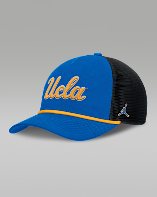 Мужские  UCLA Primetime Rise Jordan Brand College Trucker Adjustable Hat