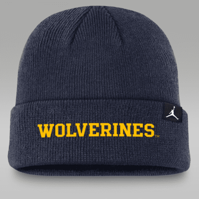 Michigan Wolverines Sideline Terra Men's Jordan College Cuffed Beanie