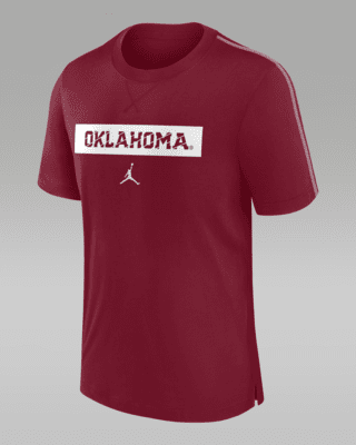 Мужская футболка Oklahoma Sooners Sideline Player Nike Dri-FIT College