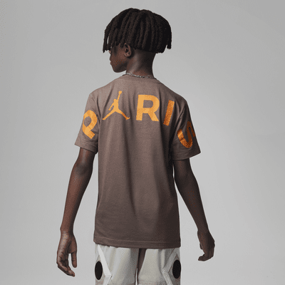 Jordan Paris Saint-Germain Wordmark Tee Big Kids T-Shirt
