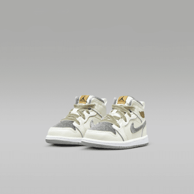 Chaussure Jordan 1 Mid SE pour bébé et tout-petit