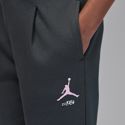 Jordan Jumpman Club Little Kids' Pleated Fleece Pants