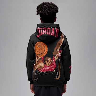 Sudadera con gorro sin cierre Sketch para niños talla grande Jordan