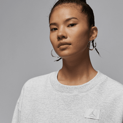 Sudadera de cuello redondo para mujer Jordan Flight Fleece