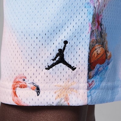 Shorts de malla estampados Summer Pack para niños talla pequeña Jordan Dri-FIT Essentials