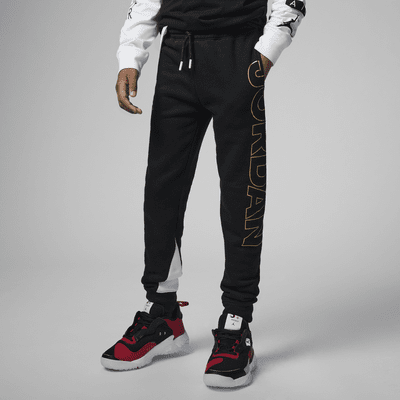 Jordan Holiday Shine Fleece Pants Big Kids' Pants. Nike Jp