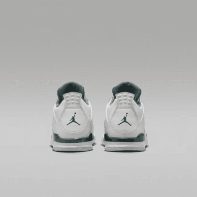 Jordan 4 Retro 'Oxidised Green' Younger Kids' Shoes