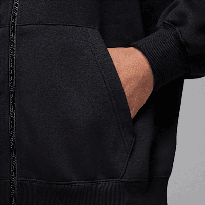 Męska bluza o kroju oversize z kapturem i zamkiem na całej długości Jordan Brooklyn Fleece