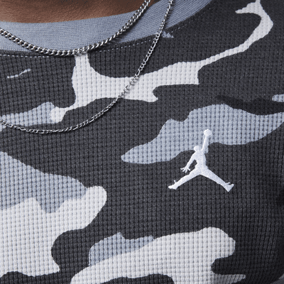Jordan Brooklyn Essentials Big Kids' Camo Long Sleeve Top
