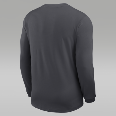 UCLA Sideline Coach Men's Jordan Brand Dri-FIT College Long-Sleeve Top