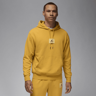 Felpa pullover délavé con cappuccio Jordan Flight Fleece – Uomo