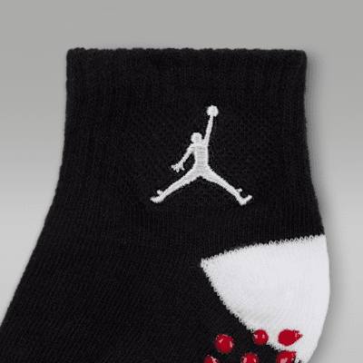Jordan Speckle Gripper-crewstrømper til babyer (3 par)