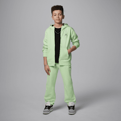 Jordan Dri-FIT Sport Big Kids' Statement Hoop Fleece Full-Zip Hoodie