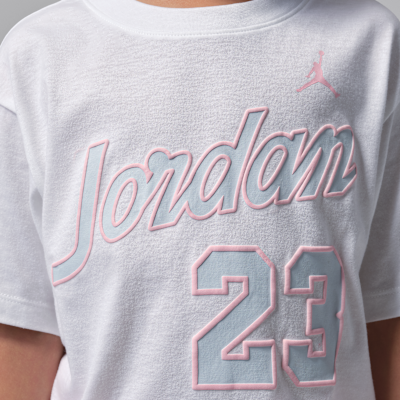 Conjunto de 2 piezas con shorts Flowy Durasheen para niños talla pequeña Jordan