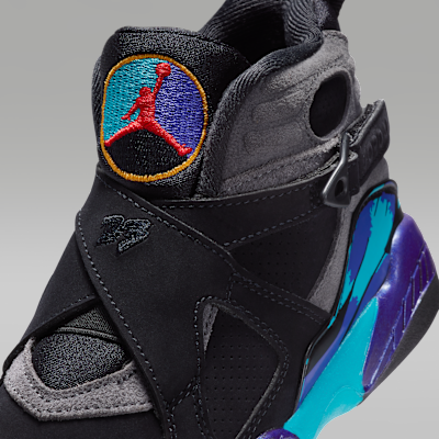 Jordan 8 Retro "Aqua" Little Kids' Shoes