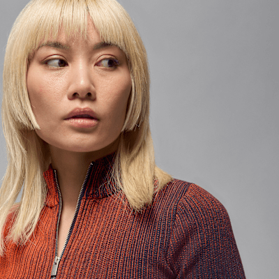 Air Jordan Women's Full-Zip Knit Top