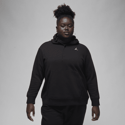 Jordan Brooklyn Fleece Women's Hoodie (Plus Size). Nike IL