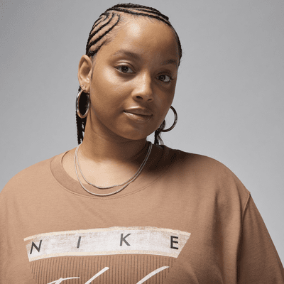 Playera con gráfico para mujer Jordan Flight Heritage (talla grande)