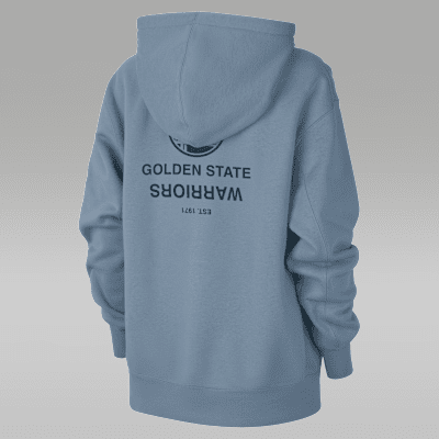 Golden State Warriors Flight Fleece Women's Jordan NBA Satin-Lined Pullover Hoodie