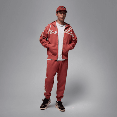 Sudadera con gorro de tejido Fleece y cierre completo para hombre Jordan MVP
