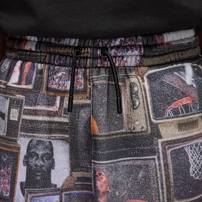 Jordan Big Kids' Brooklyn Printed Fleece Shorts