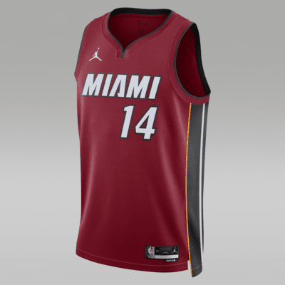 Jordan Miami Heat Statement Edition Jordan Dri-FIT NBA Swingman Erkek Forması